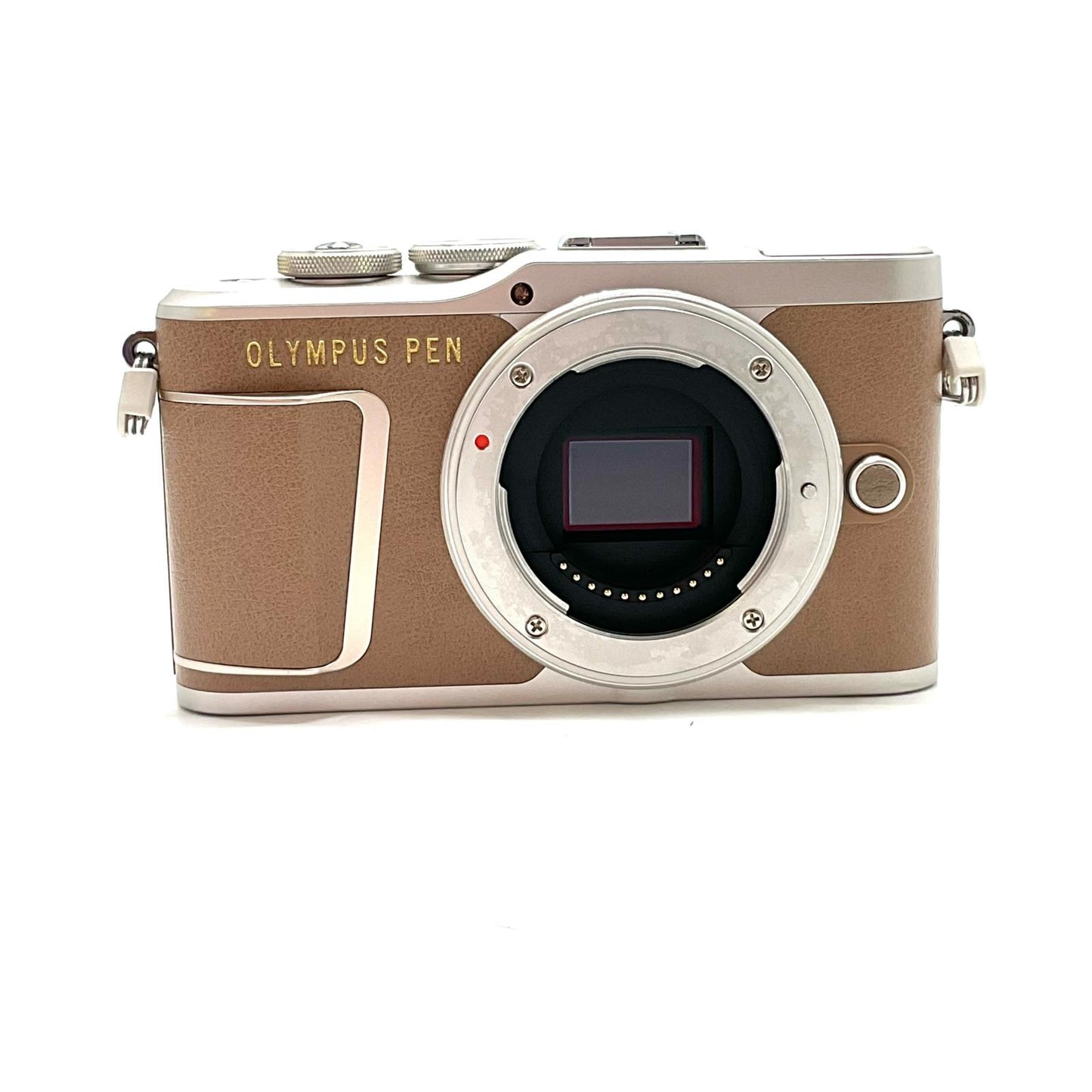 【全額返金保証】【最速発送】OLYMPUS デジタル一眼 PEN E-PL9 ボディ ブラウン 動作確認済