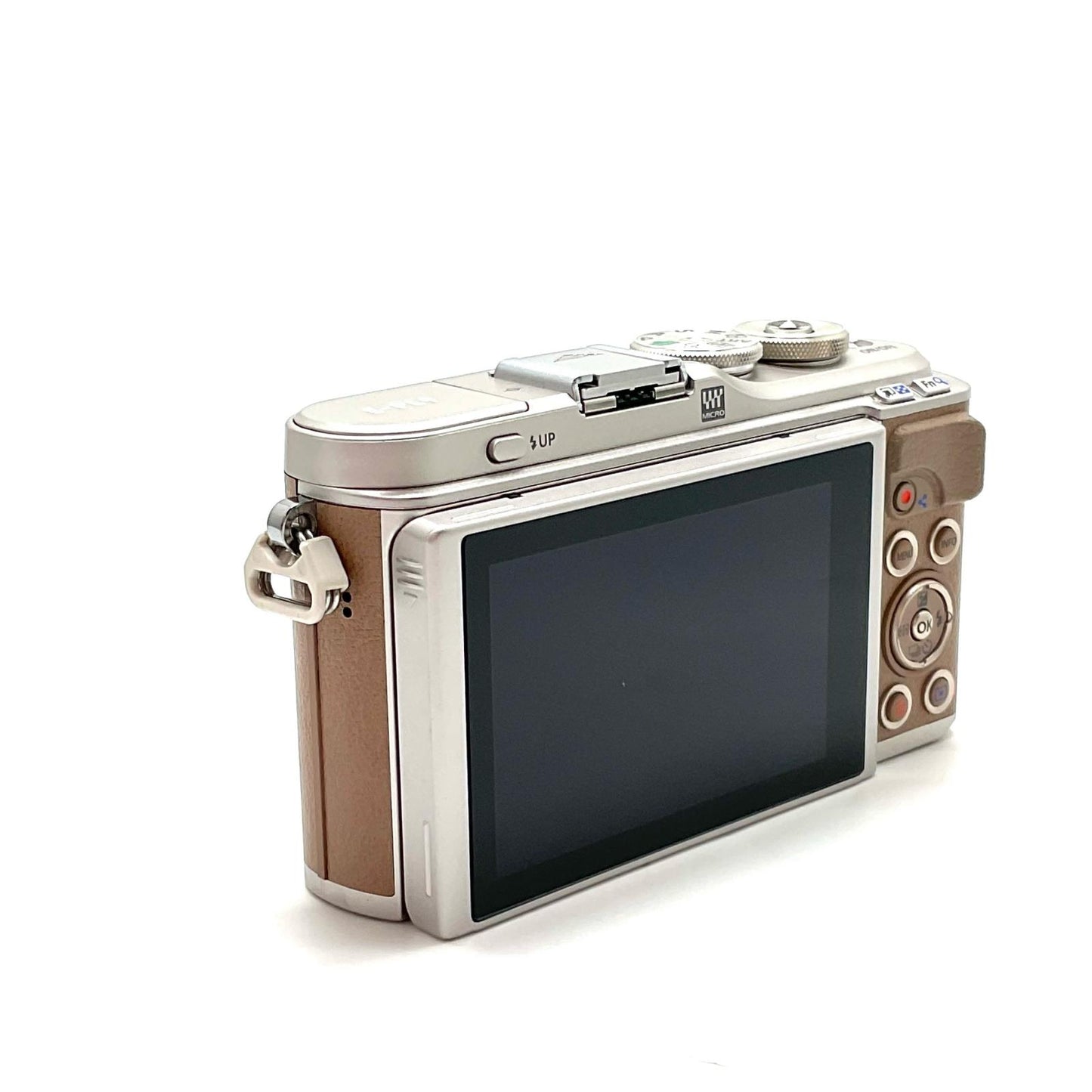 【全額返金保証】【最速発送】OLYMPUS デジタル一眼 PEN E-PL9 ボディ ブラウン 動作確認済