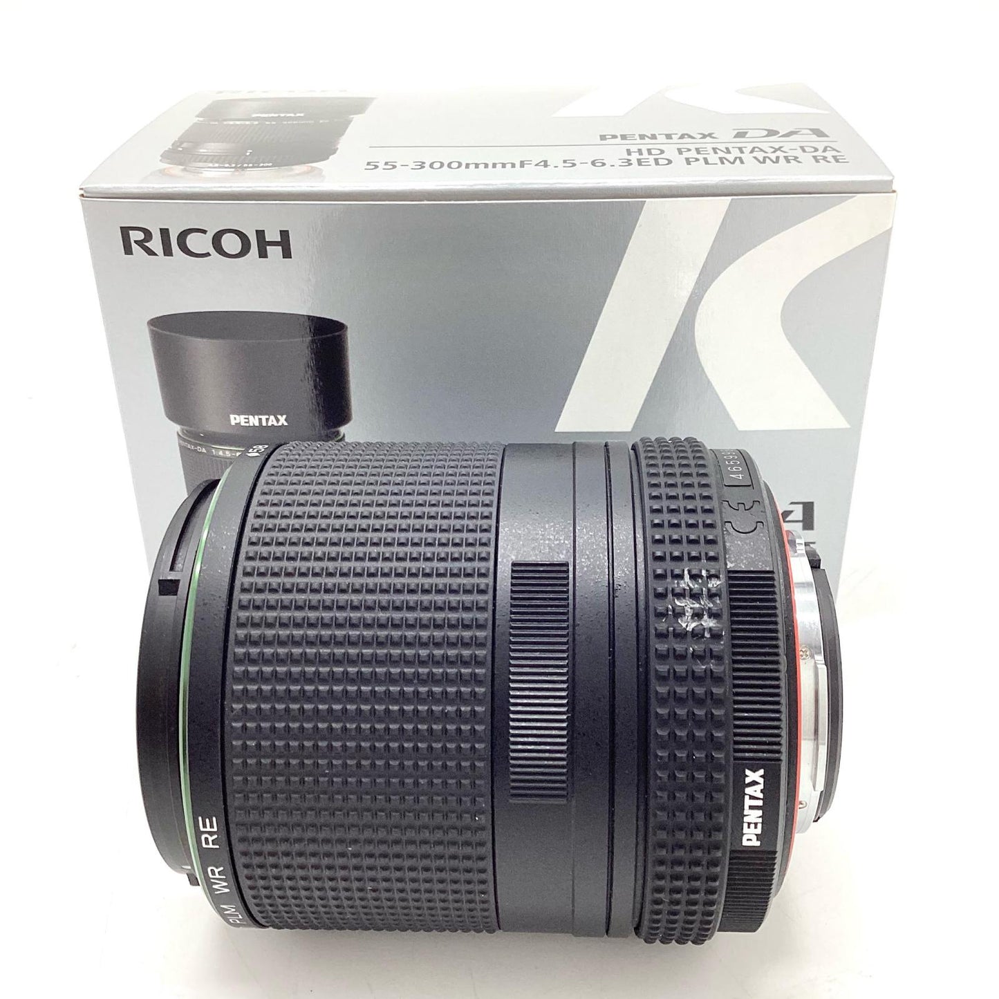 【全額返金保証】【最速発送】PENTAX HD PENTAX-DA 55-300mm F4.5-6.3 ED PLM WR RE 動作確認済