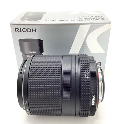 【全額返金保証】【最速発送】PENTAX HD PENTAX-DA 55-300mm F4.5-6.3 ED PLM WR RE 動作確認済