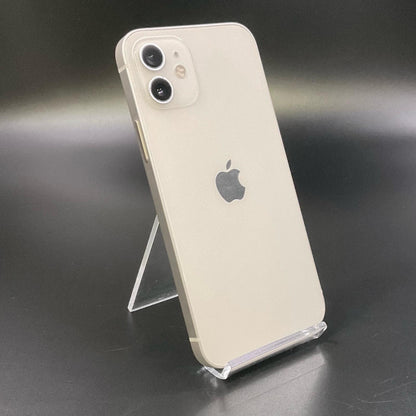 【全額返金保証】【最速発送】Apple iPhone iPhone 12 64GB ホワイト 楽天モバイル 動作確認済 80%