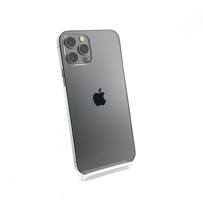 【全額返金保証】【最速発送】Apple iPhone iPhone 12 Pro 256GB グラファイト Softbank 白ロム 動作確認済 85%