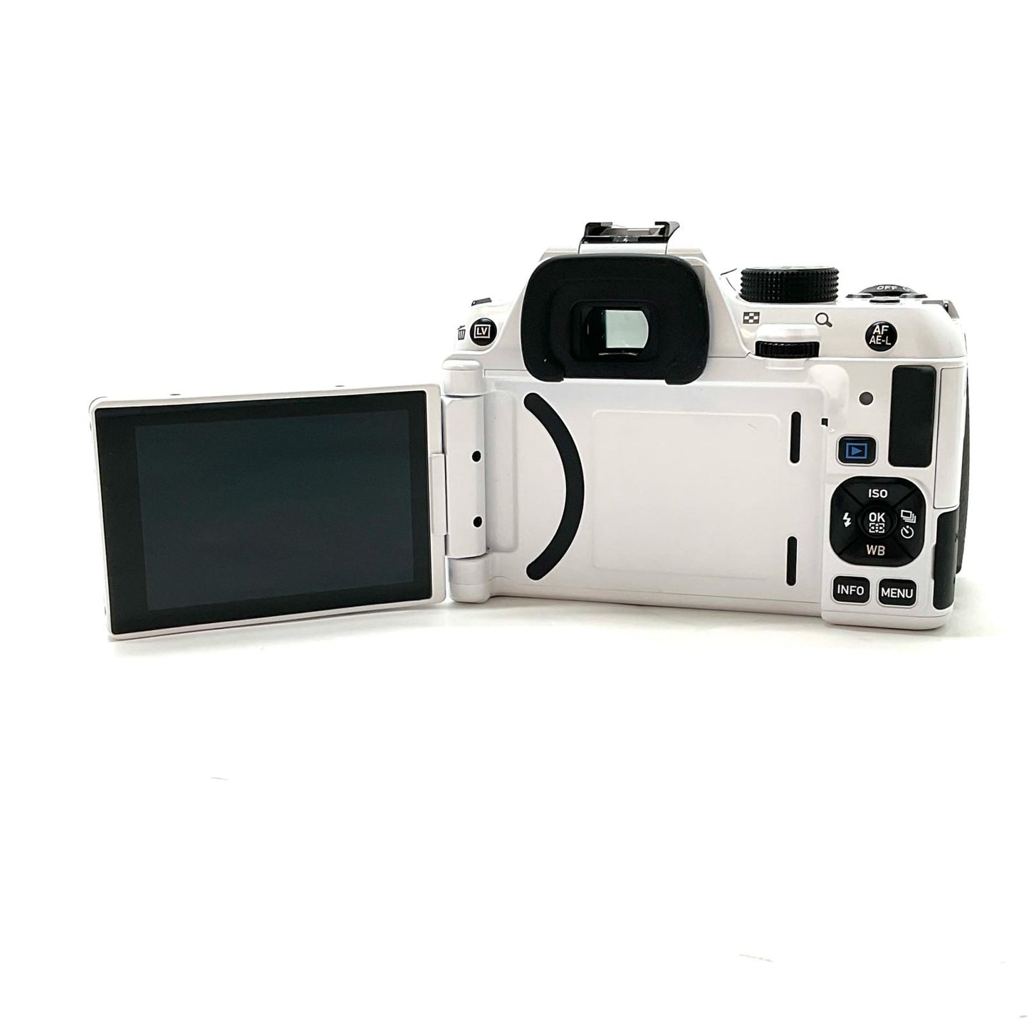 【全額返金保証】【最速発送】PENTAX デジタル一眼 KF ボディ [クリスタルホワイト] 美品 動作確認済