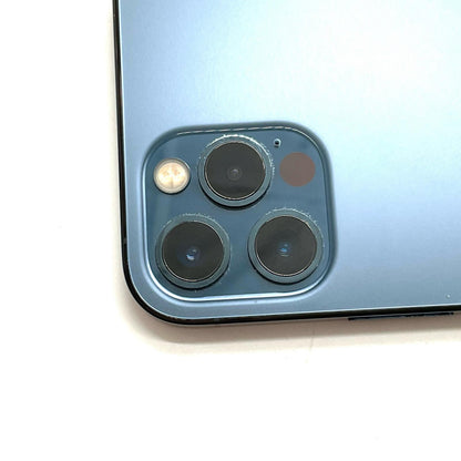 【全額返金保証】【最速発送】Apple iPhone iPhone 12 Pro 128GB パシフィックブルー au SIMフリー 白ロム 動作確認済 75%