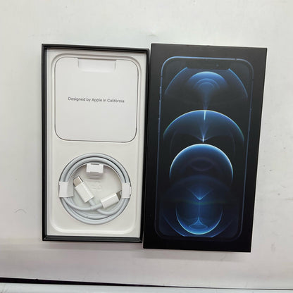 【全額返金保証】【最速発送】Apple iPhone iPhone 12 Pro 128GB パシフィックブルー au SIMフリー 白ロム 動作確認済 75%