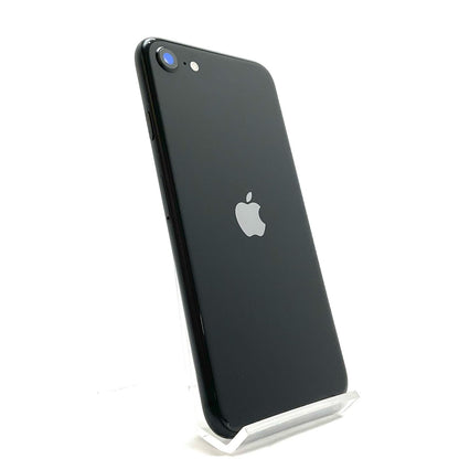 【全額返金保証】【最速発送】Apple iPhone iPhone SE（第2世代） 256GB ブラック au SIMフリー 白ロム 動作確認済 77%