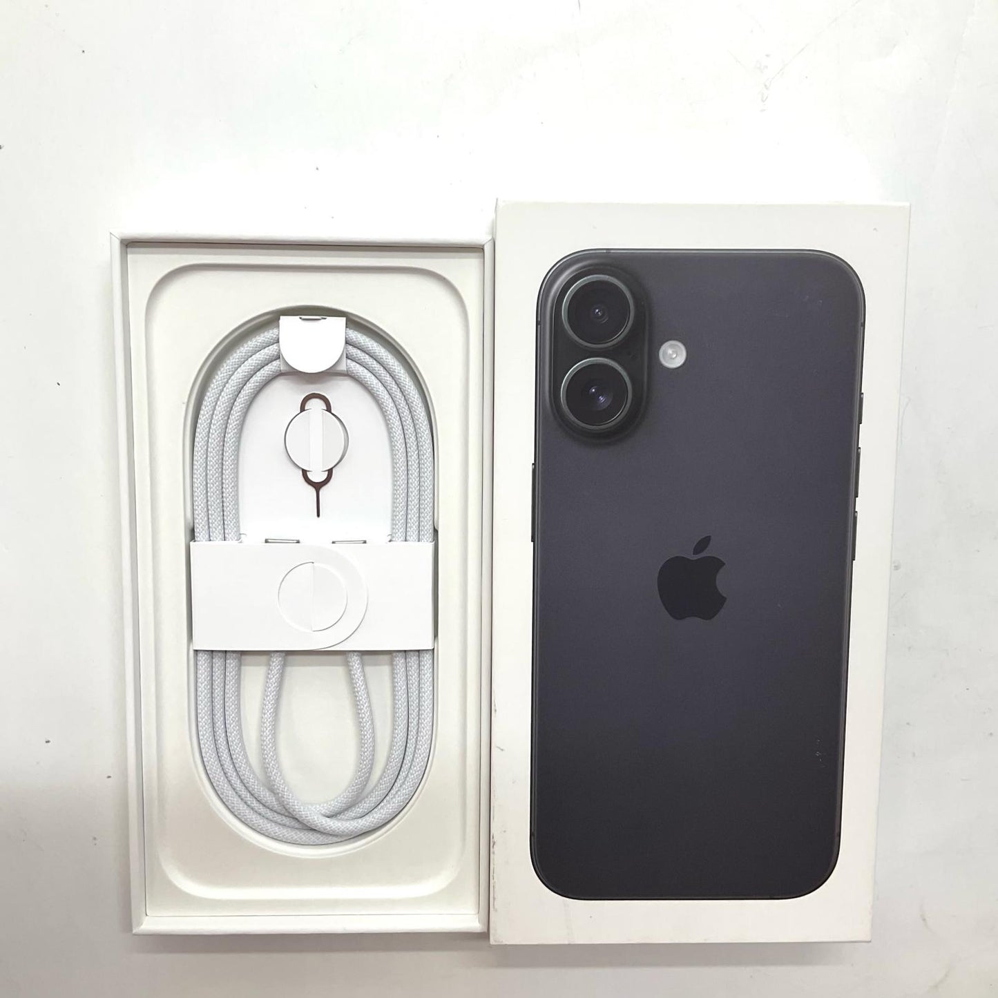【全額返金保証】【最速発送】Apple iPhone iPhone 16 128GB ブラック SIMフリー 白ロム 動作確認済 100%