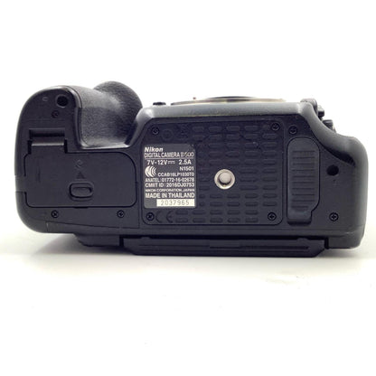 【全額返金保証】【最速発送】Nikon デジタル一眼 D500 ボディ ブラック 動作確認済