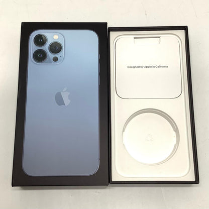 【全額返金保証】【最速発送】Apple iPhone iPhone 13 Pro Max 256GB シエラブルー SIMフリー 白ロム 動作確認済 83%