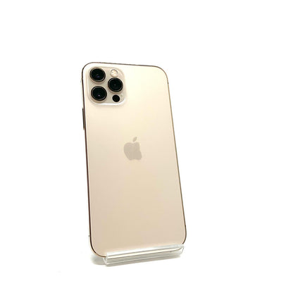 【全額返金保証】【最速発送】Apple iPhone iPhone 12 Pro 128GB ゴールド au SIMフリー 白ロム 動作確認済 80%