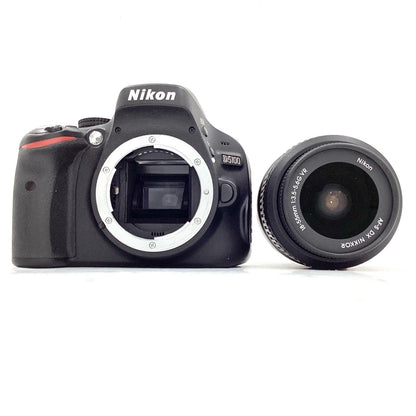 【最速発送】Nikon デジタル一眼 D5100 18-55 VR レンズキット ブラック【難有】