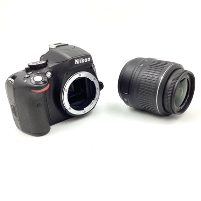 【最速発送】Nikon デジタル一眼 D5100 18-55 VR レンズキット ブラック【難有】