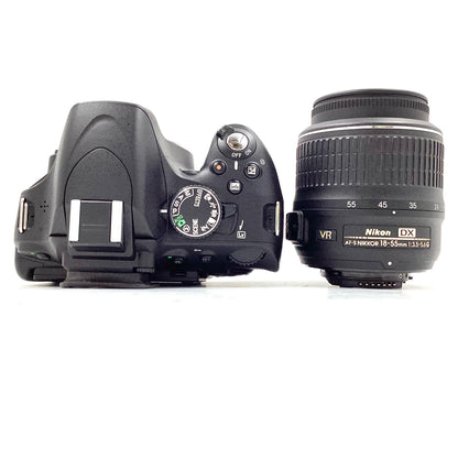 【最速発送】Nikon デジタル一眼 D5100 18-55 VR レンズキット ブラック【難有】