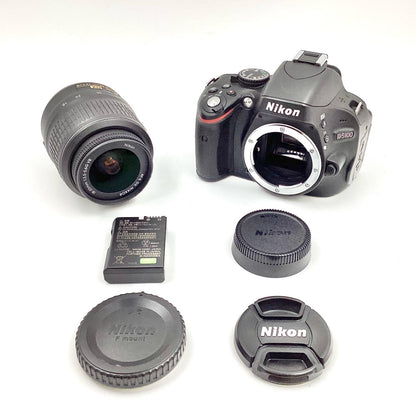 【最速発送】Nikon デジタル一眼 D5100 18-55 VR レンズキット ブラック【難有】