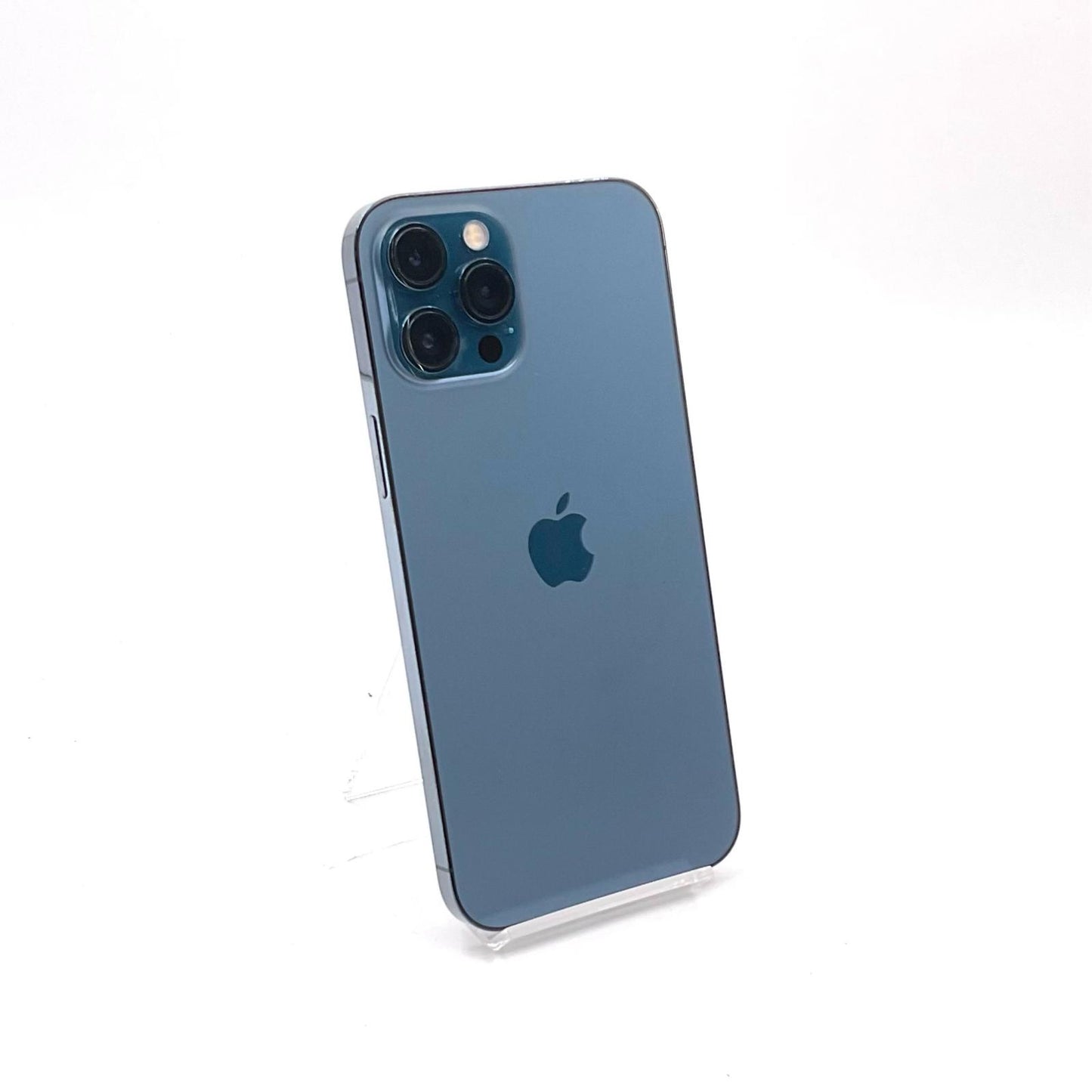 【全額返金保証】【最速発送】Apple iPhone iPhone 12 Pro Max 128GB パシフィックブルー docomo SIMフリー 白ロム 動作確認済 77%