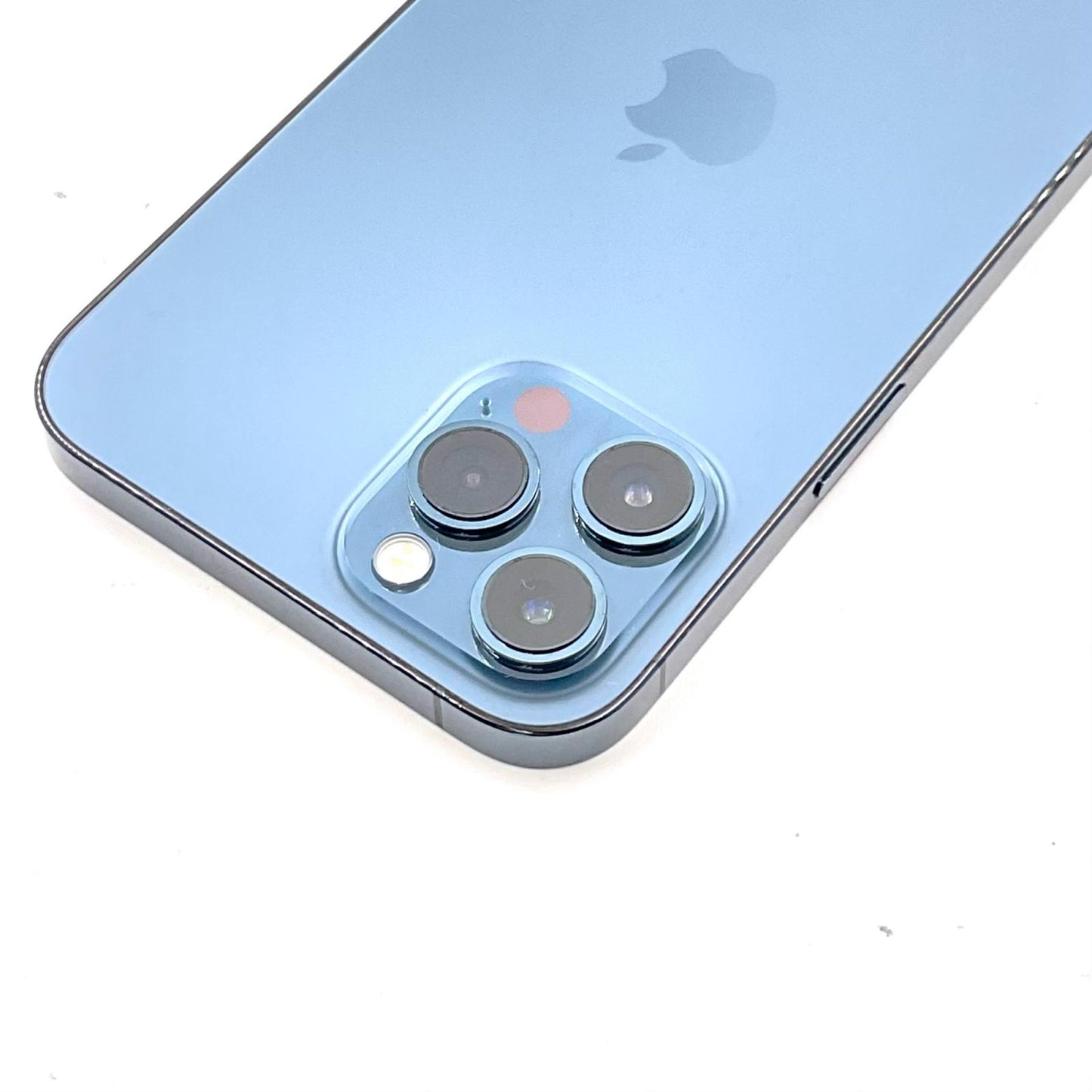 【全額返金保証】【最速発送】Apple iPhone iPhone 12 Pro Max 128GB パシフィックブルー docomo SIMフリー 白ロム 動作確認済 77%