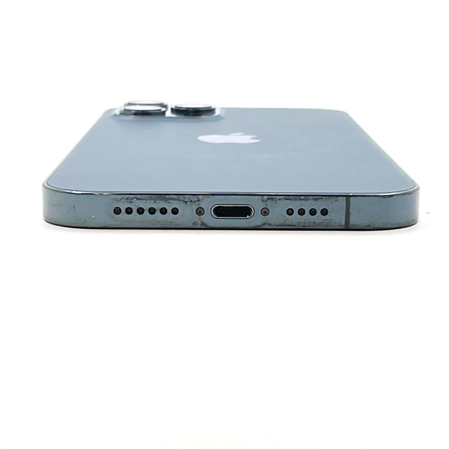 【全額返金保証】【最速発送】Apple iPhone iPhone 12 Pro Max 128GB パシフィックブルー docomo SIMフリー 白ロム 動作確認済 77%
