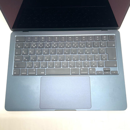 【全額返金保証】【最速発送】Apple MacBook Air 13.6インチ 2022 M2 16GB SSD 512GB ミッドナイト 100% 動作確認済
