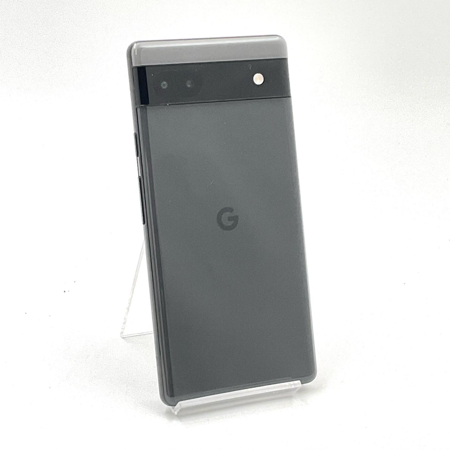 【全額返金保証】【最速発送】Google Pixel 6a 128GB チャコール au SIMフリー GB17L 白ロム 美品 動作確認済