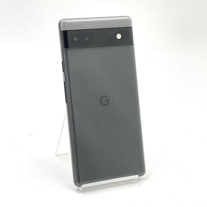 【全額返金保証】【最速発送】Google Pixel 6a 128GB チャコール au SIMフリー GB17L 白ロム 美品 動作確認済