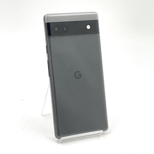 【全額返金保証】【最速発送】Google Pixel 6a 128GB チャコール au SIMフリー GB17L 白ロム 美品 動作確認済