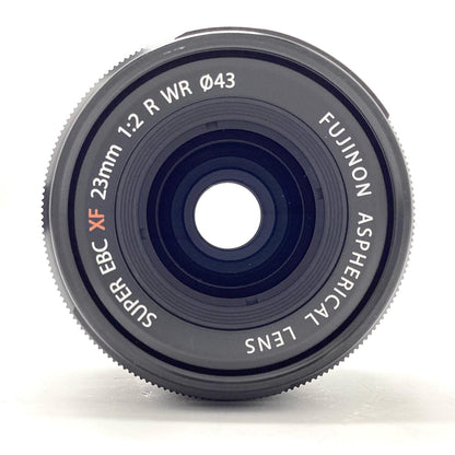 【全額返金保証】【最速発送】FUJIFILM フジノンレンズ XF23mmF2 R WR [ブラック] 美品 動作確認済
