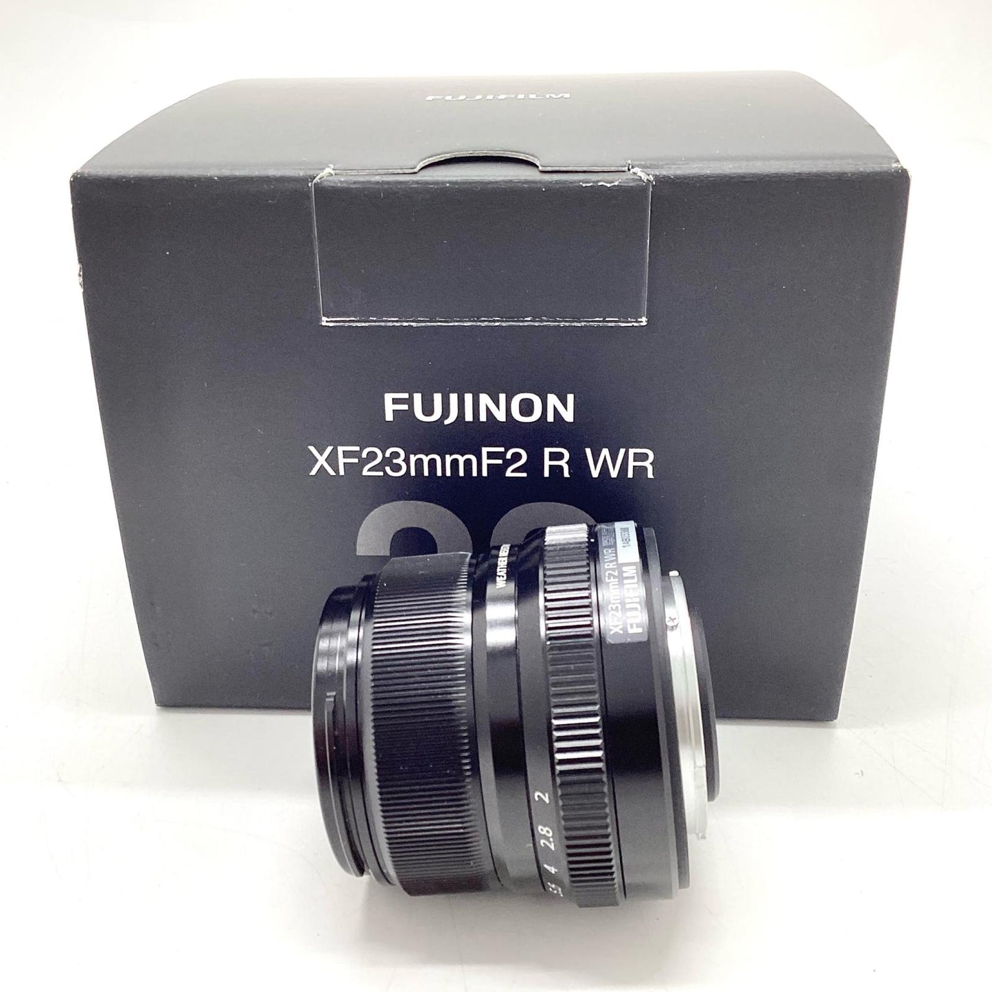 【全額返金保証】【最速発送】FUJIFILM フジノンレンズ XF23mmF2 R WR [ブラック] 美品 動作確認済
