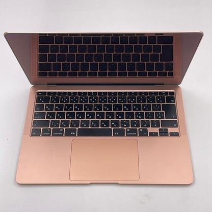 【全額返金保証】【最速発送】Apple MacBook Air 13.3インチ 2020 M1 8GB SSD 256GB ゴールド 100% 動作確認済