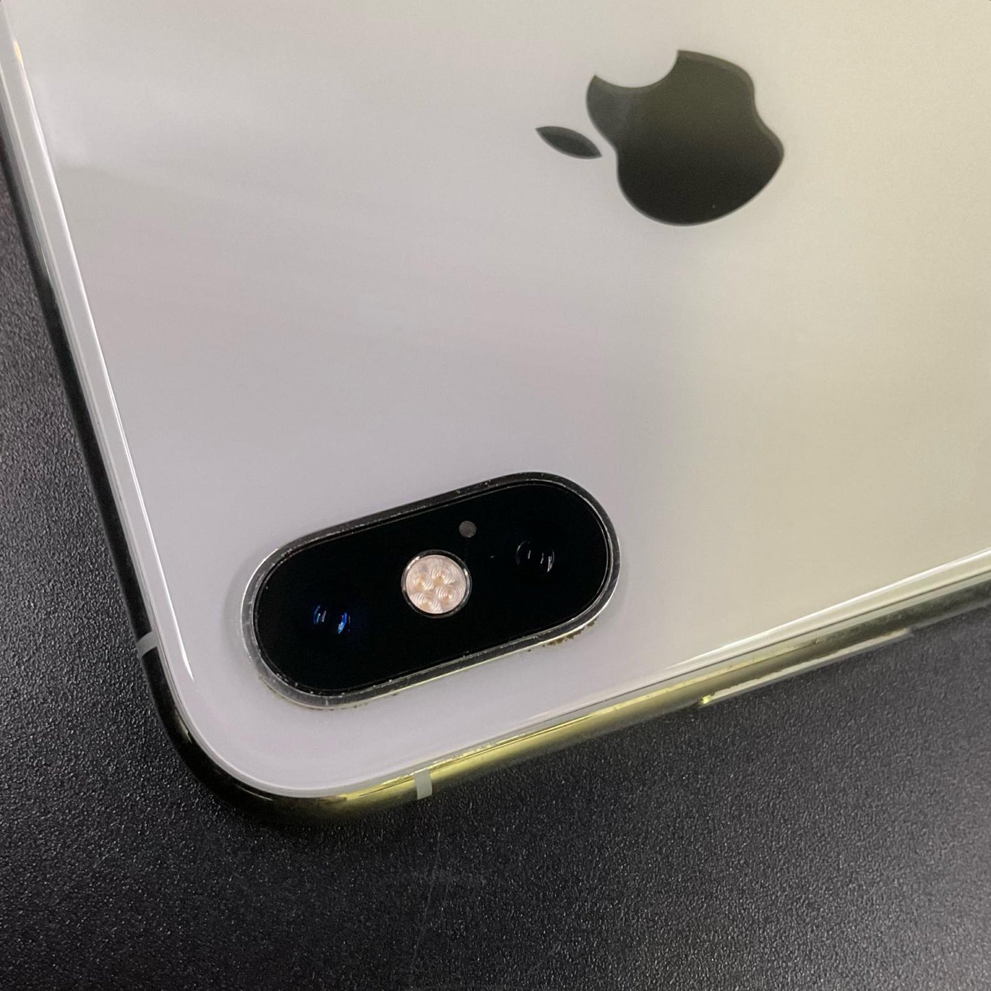 【全額返金保証】【最速発送】Apple iPhone iPhone XS Max 256GB シルバー Softbank SIMフリー 白ロム 動作確認済 100%