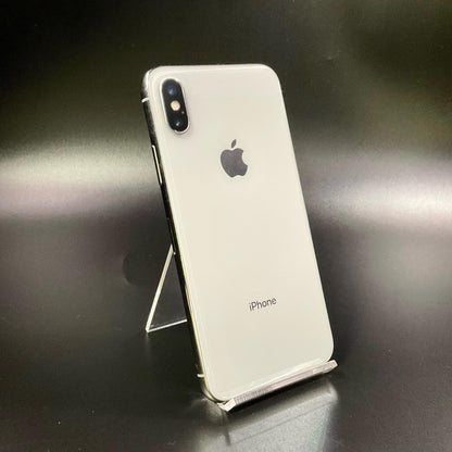 【最速発送】Apple iPhone iPhone X 256GB シルバー docomo 白ロム【難有】 78%%