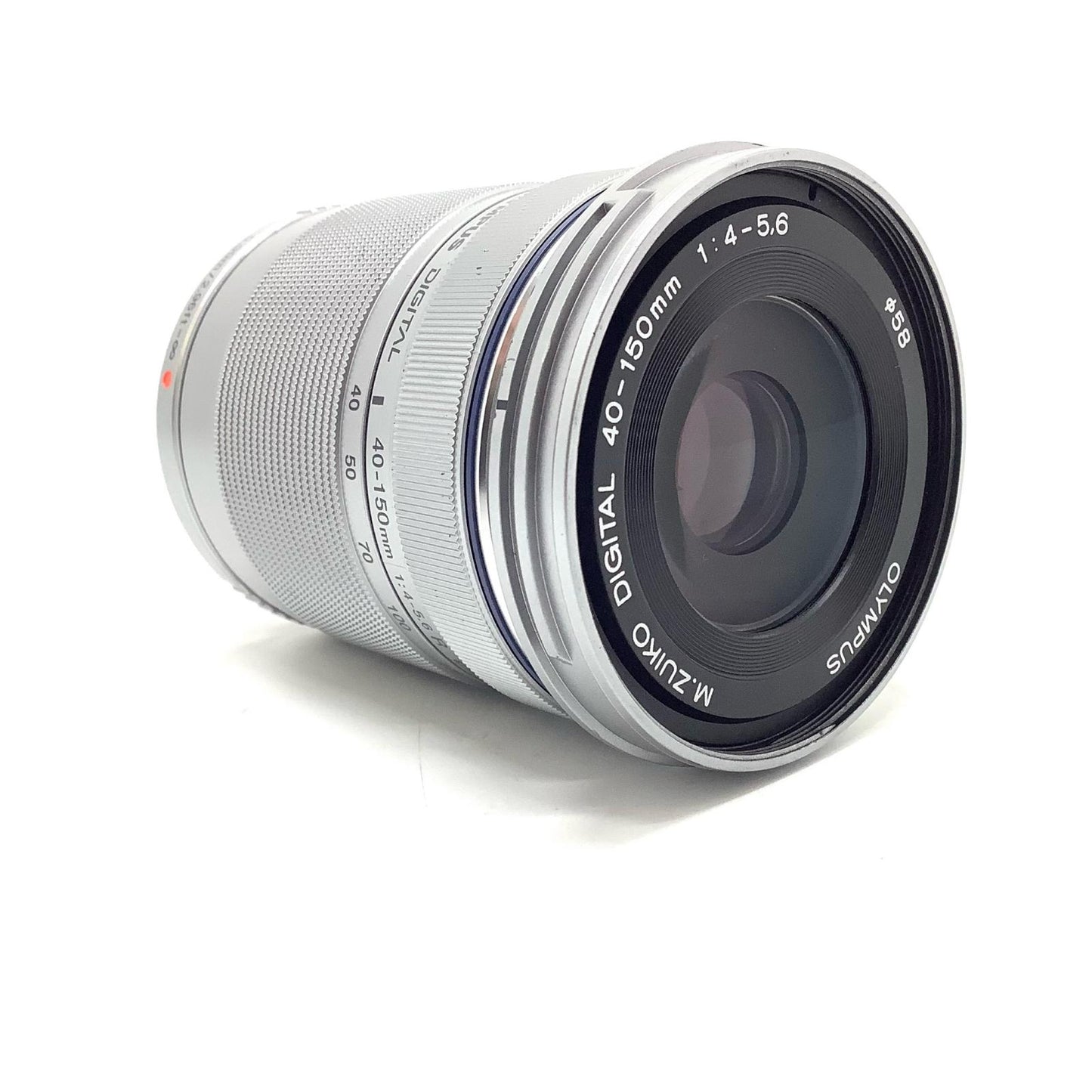 【全額返金保証】【最速発送】OLYMPUS M.ZUIKO DIGITAL ED 40-150mm F4.0-5.6 R [シルバー] 動作確認済