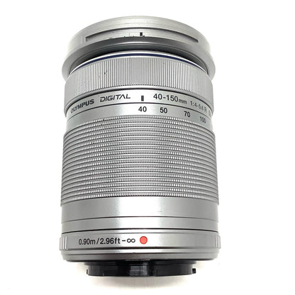 【全額返金保証】【最速発送】OLYMPUS M.ZUIKO DIGITAL ED 40-150mm F4.0-5.6 R [シルバー] 動作確認済