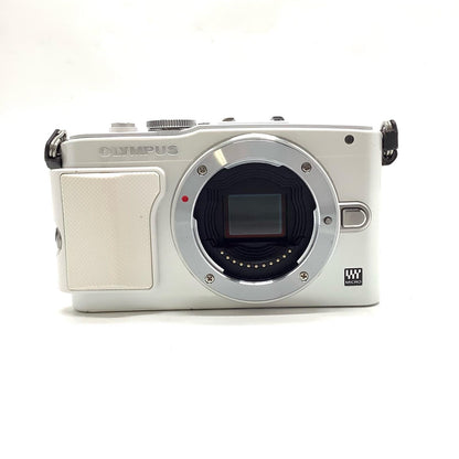 【全額返金保証】【最速発送】OLYMPUS デジタル一眼 OLYMPUS PEN Lite E-PL6 ボディ [ホワイト] 動作確認済