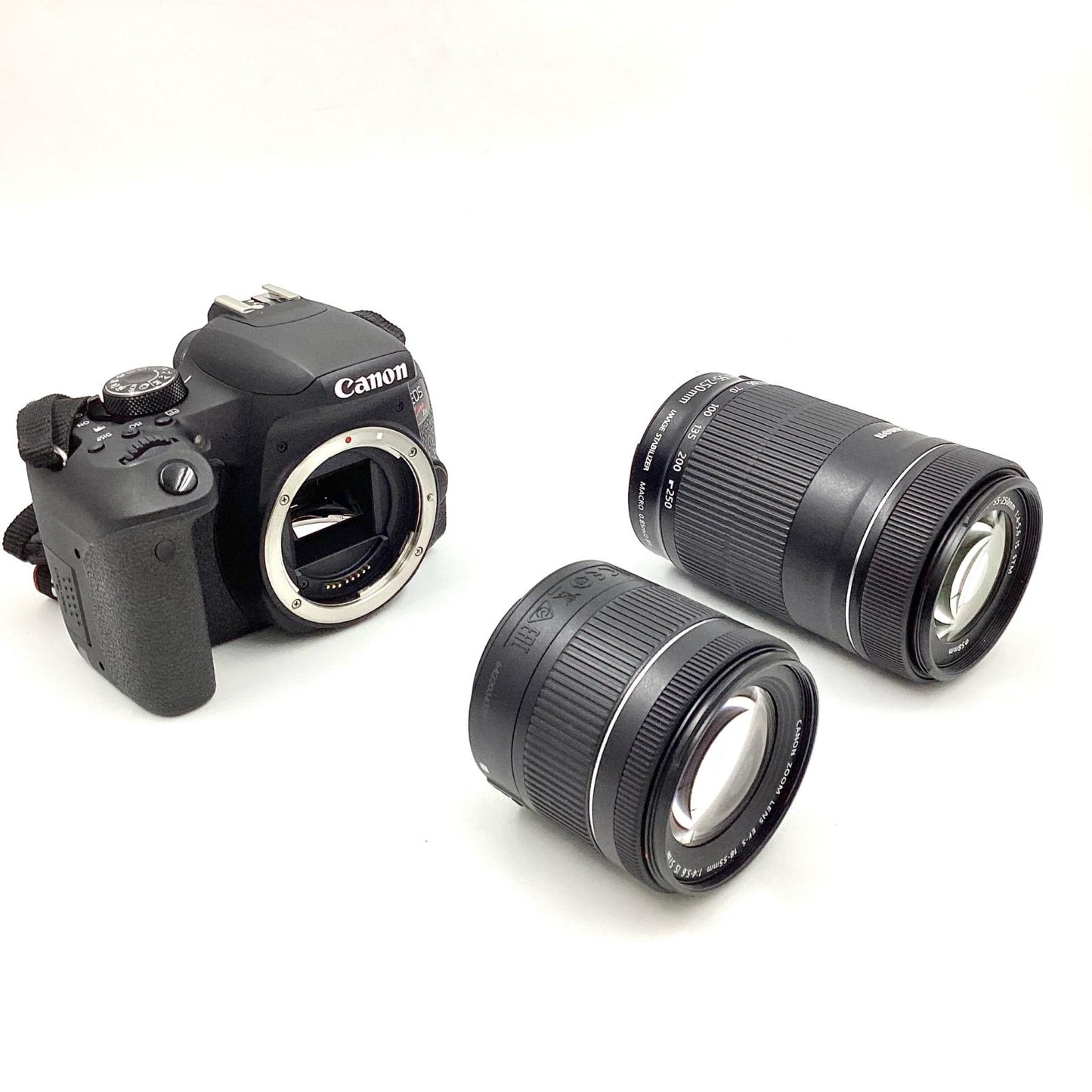 【全額返金保証】【最速発送】Canon デジタル一眼 EOS Kiss X9i ダブルズームキット ブラック 美品 動作確認済