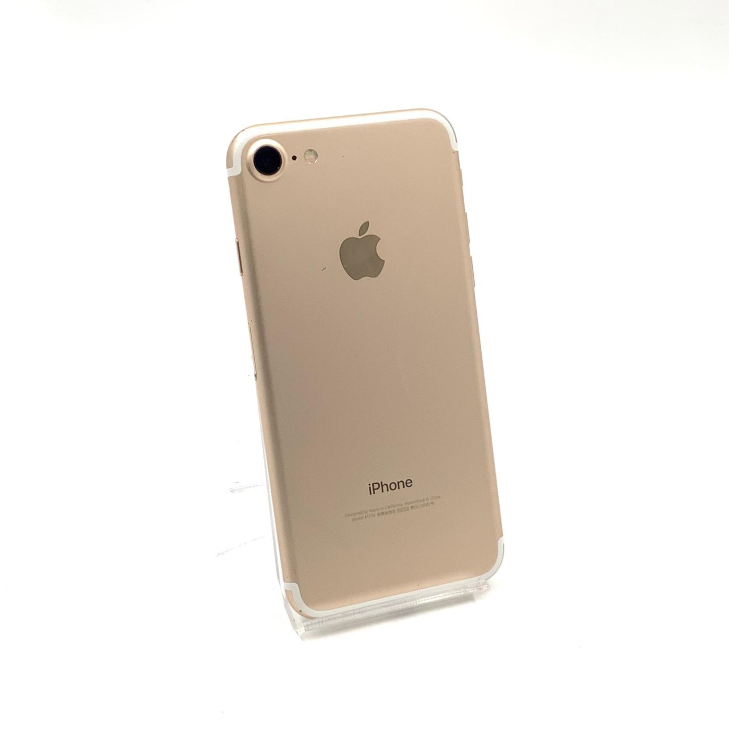 【全額返金保証】【最速発送】Apple iPhone iPhone 7 32GB ゴールド au 白ロム 動作確認済 85%