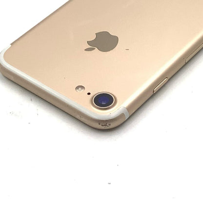 【全額返金保証】【最速発送】Apple iPhone iPhone 7 32GB ゴールド au 白ロム 動作確認済 85%