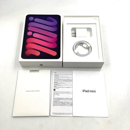 【全額返金保証】【最速発送】Apple iPad mini (A17 Pro) 8.3インチ 256GB パープル Wi-Fi 美品 動作確認済