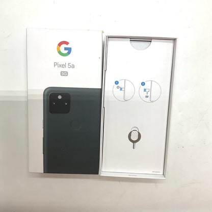 【全額返金保証】【最速発送】Google Pixel 5a 128GB モーストリーブラック SIMフリー G4S1M 白ロム 動作確認済