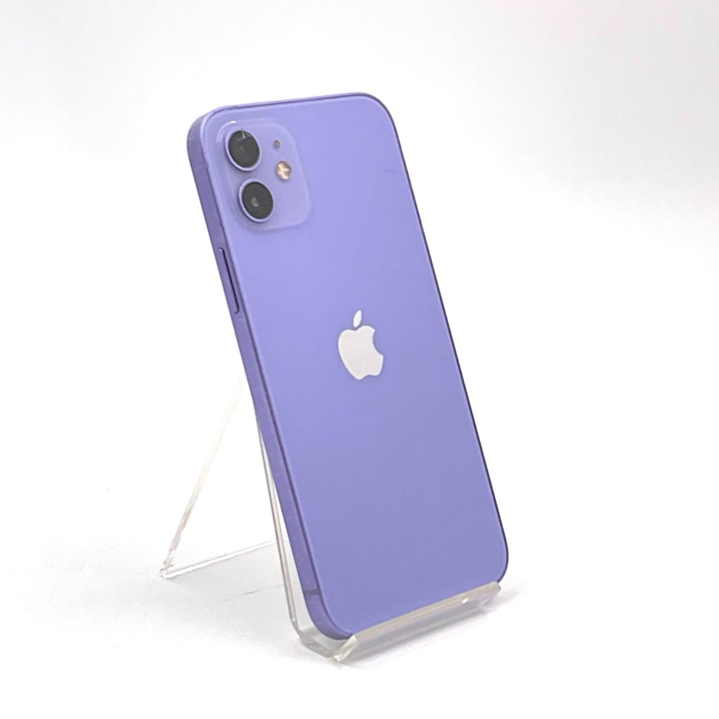 【全額返金保証】【最速発送】Apple iPhone iPhone 12 64GB パープル au SIMフリー 白ロム 動作確認済 90%