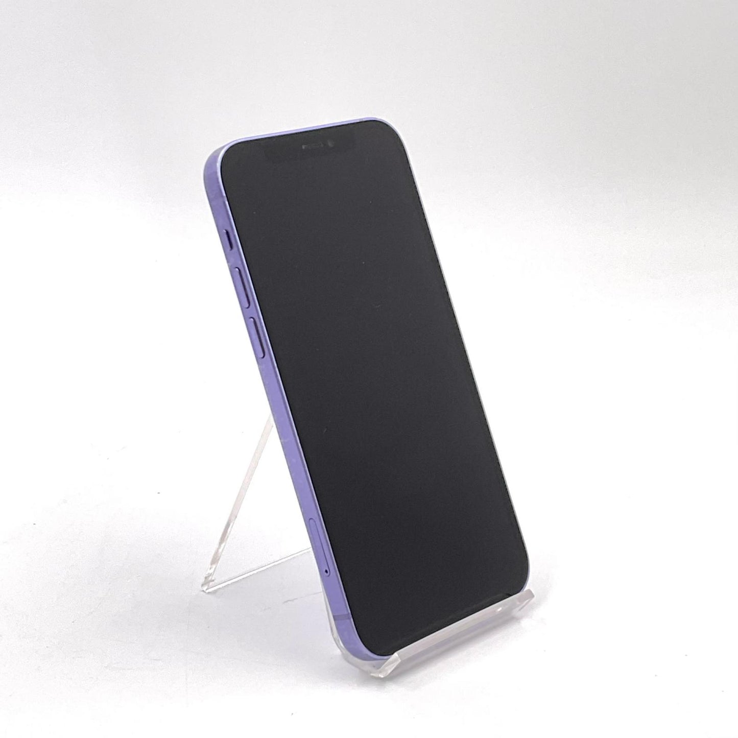 【全額返金保証】【最速発送】Apple iPhone iPhone 12 64GB パープル au SIMフリー 白ロム 動作確認済 90%