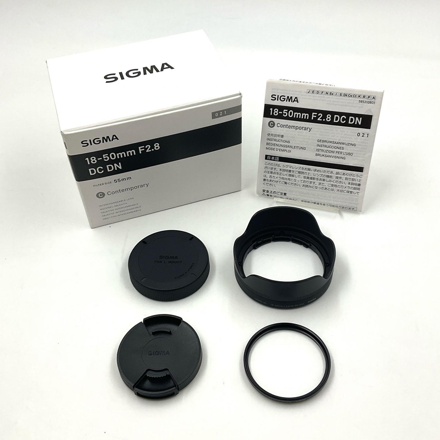 【全額返金保証】【最速発送】SIGMA 18-50mm F2.8 DC DN [ライカL用] 美品 動作確認済