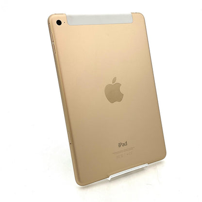 【最速発送】Apple iPad mini 7.9インチ 第4世代 128GB ゴールド WiFi+Cellular au 白ロム【難有】