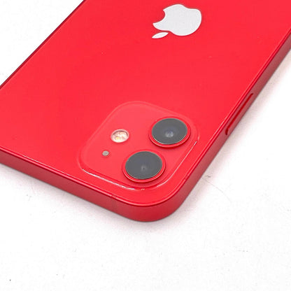 【全額返金保証】【最速発送】Apple iPhone iPhone 12 256GB (PRODUCT)RED SIMフリー 白ロム 動作確認済 93%