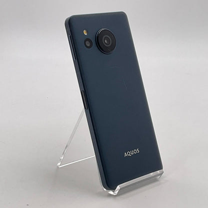 【全額返金保証】【最速発送】SHARP AQUOS sense8 128GB コバルトブラック SIMフリー SH-M26 白ロム 動作確認済