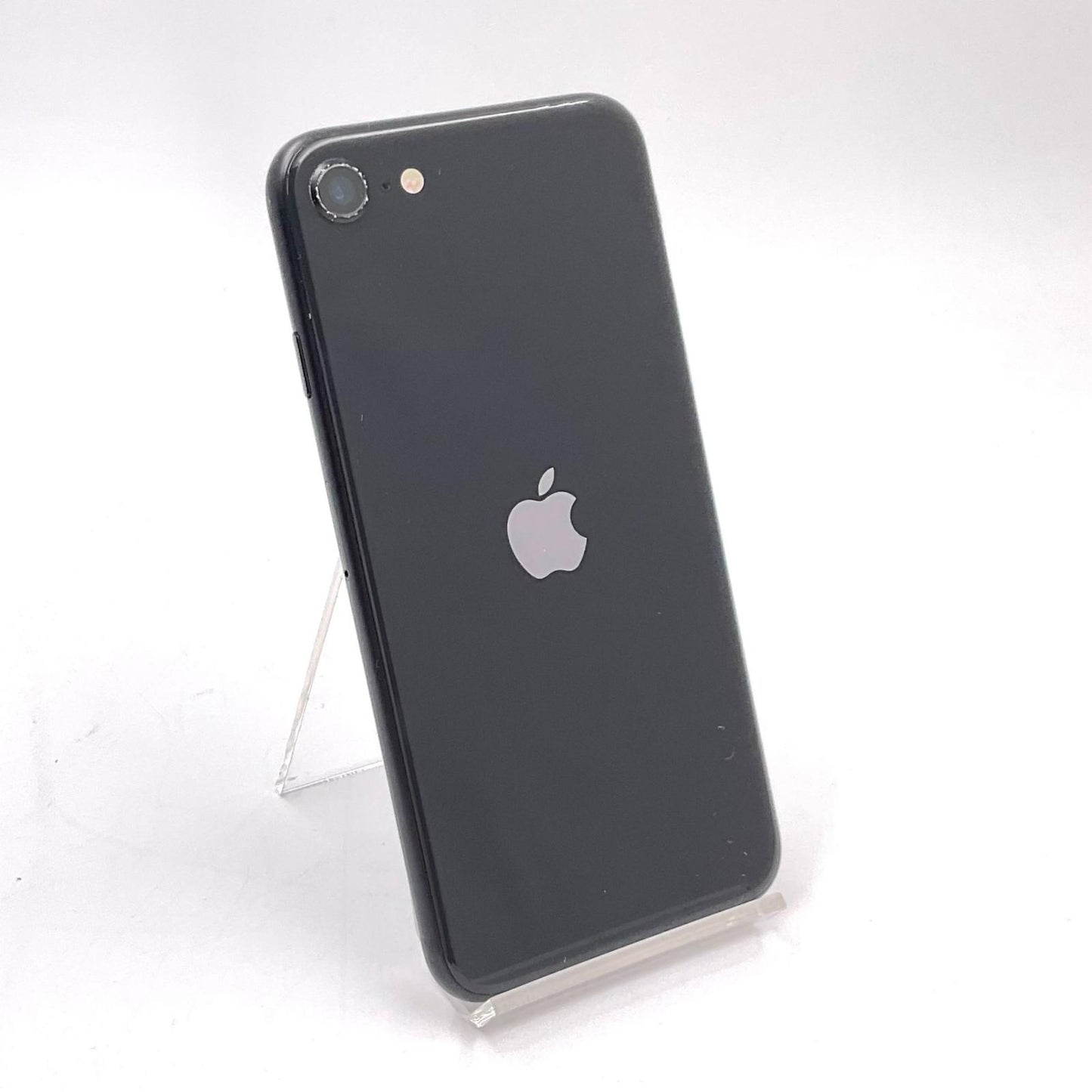 【全額返金保証】【最速発送】Apple iPhone iPhone SE（第2世代） 64GB ブラック au 白ロム 動作確認済 75%