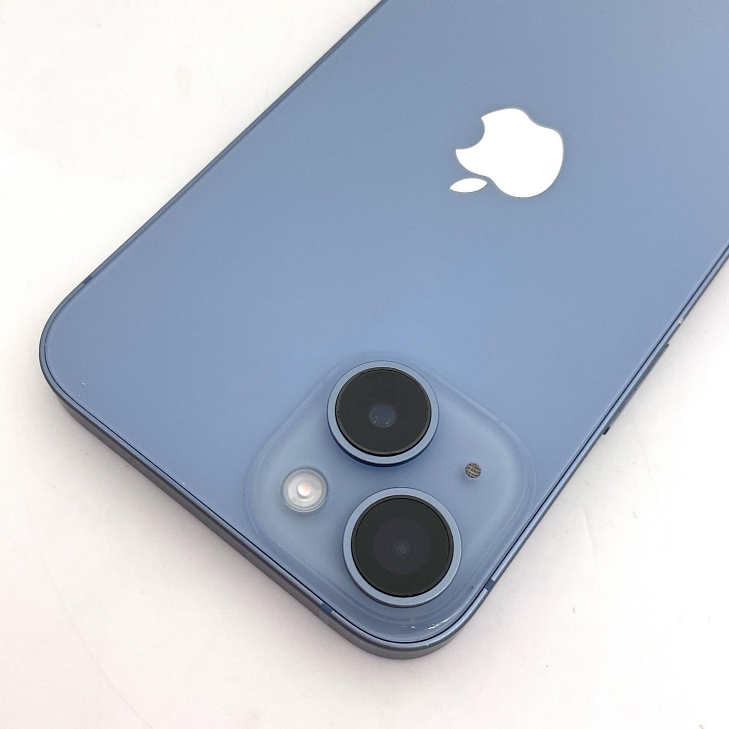 【全額返金保証】【最速発送】Apple iPhone iPhone 14 128GB ブルー docomo 白ロム 動作確認済 85%