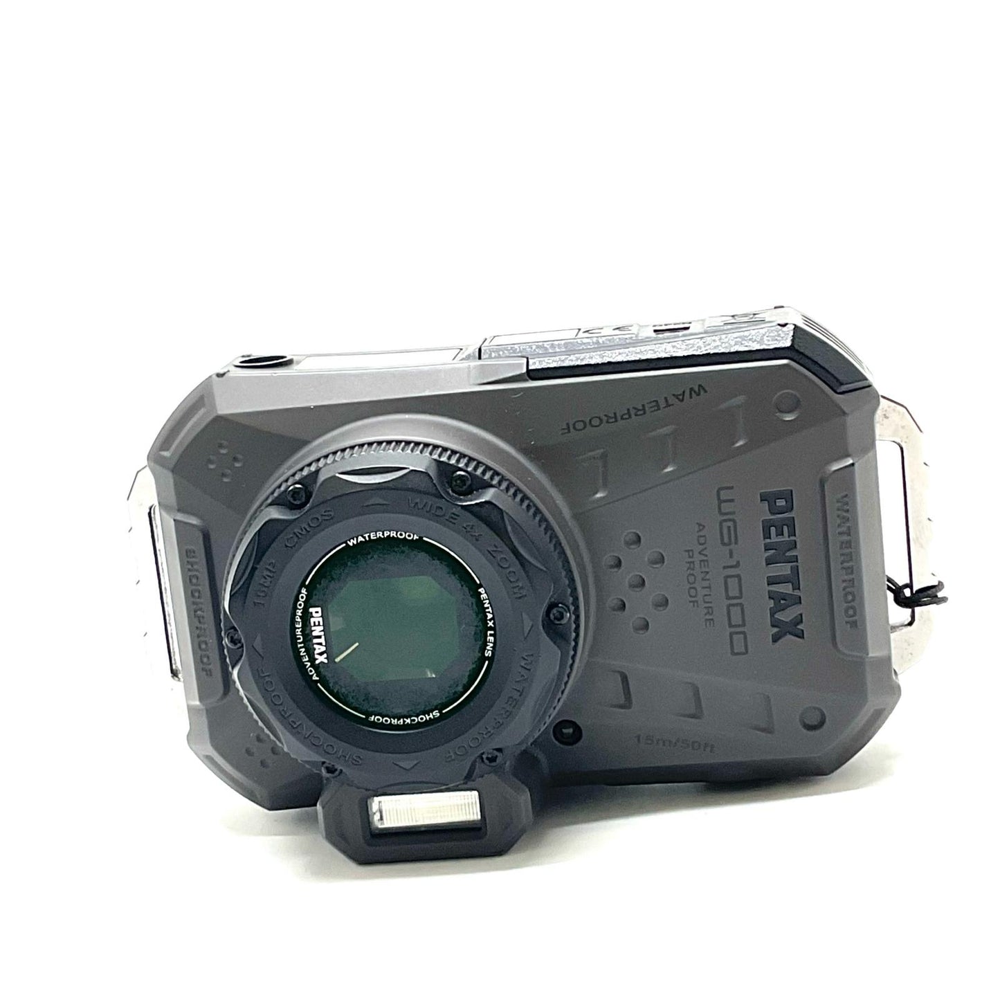 【最速発送】PENTAX コンパクトデジタルカメラ WG-1000 [グレー]【難有】