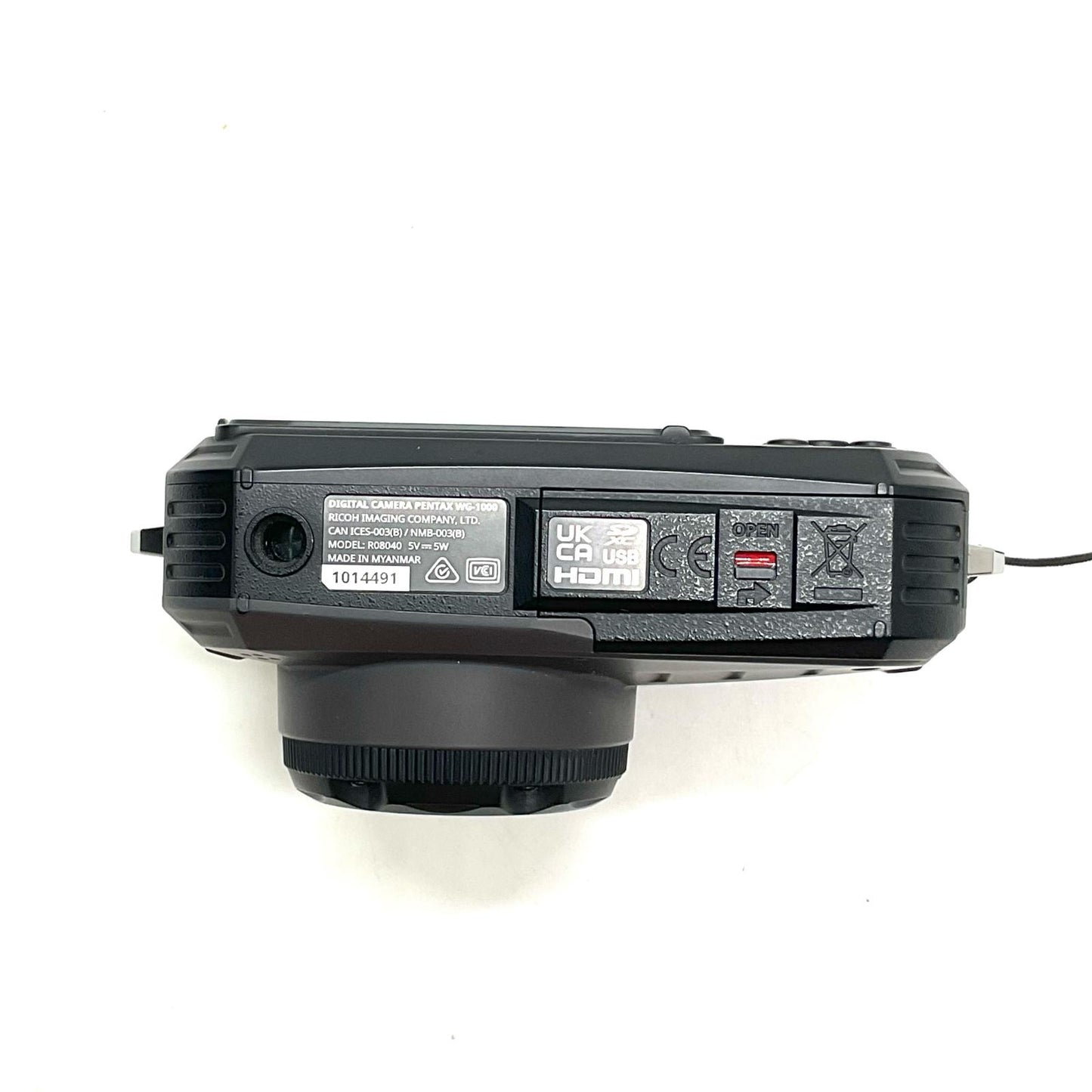 【最速発送】PENTAX コンパクトデジタルカメラ WG-1000 [グレー]【難有】