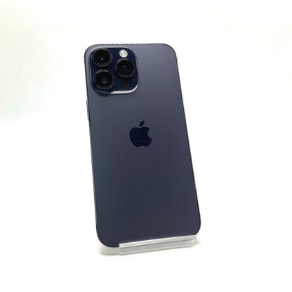 【全額返金保証】【最速発送】Apple iPhone iPhone 14 Pro Max 256GB ディープパープル SIMフリー 動作確認済 89%
