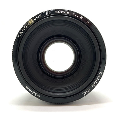 【全額返金保証】【最速発送】Canon EF50mm F1.8 II 美品 動作確認済